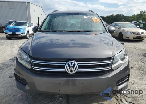 2015 Volkswagen Tiguan S из США, поврежденный, VIN WVGAV7AX4FW584382